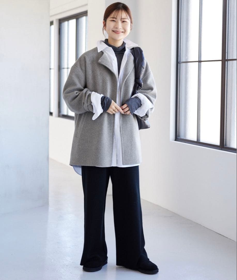 【大幅値下】SLOBIENA HAMILTONハミルトン　コートスローブ