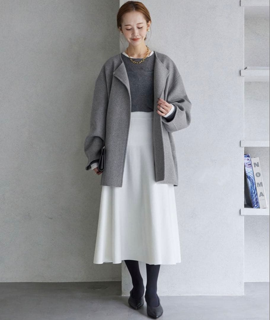 【大幅値下】SLOBIENA HAMILTONハミルトン　コートスローブ