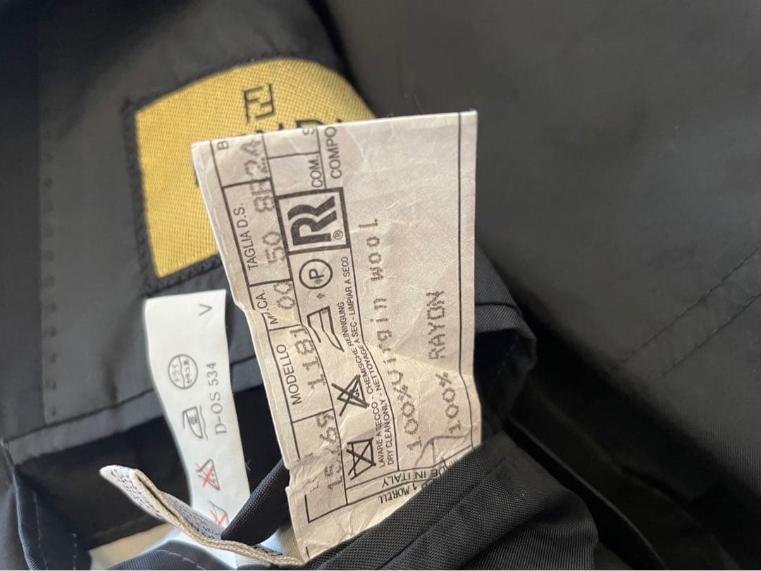 FENDI スーツセット ブラック メイドインイタリー 日本サイズ：約L〜XL