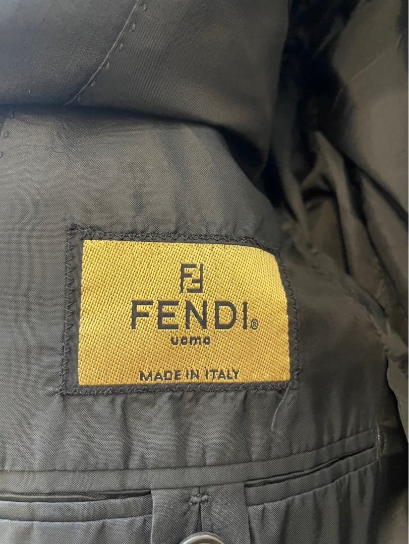 FENDI スーツセット ブラック メイドインイタリー 日本サイズ：約L〜XL