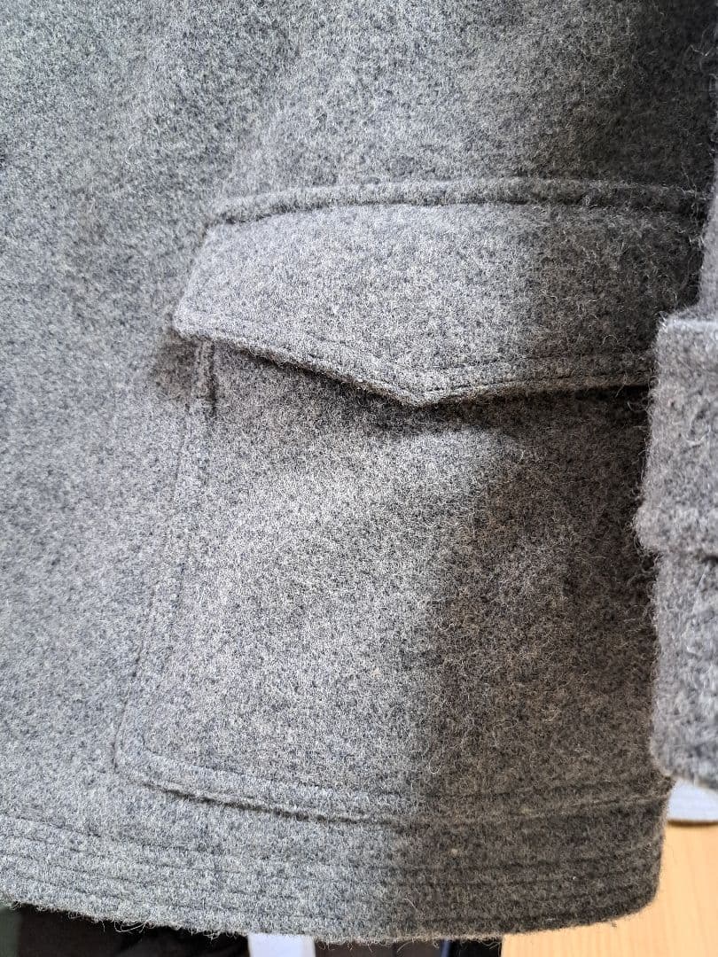 Phigvel レイルローダーウールコート、ピーコート