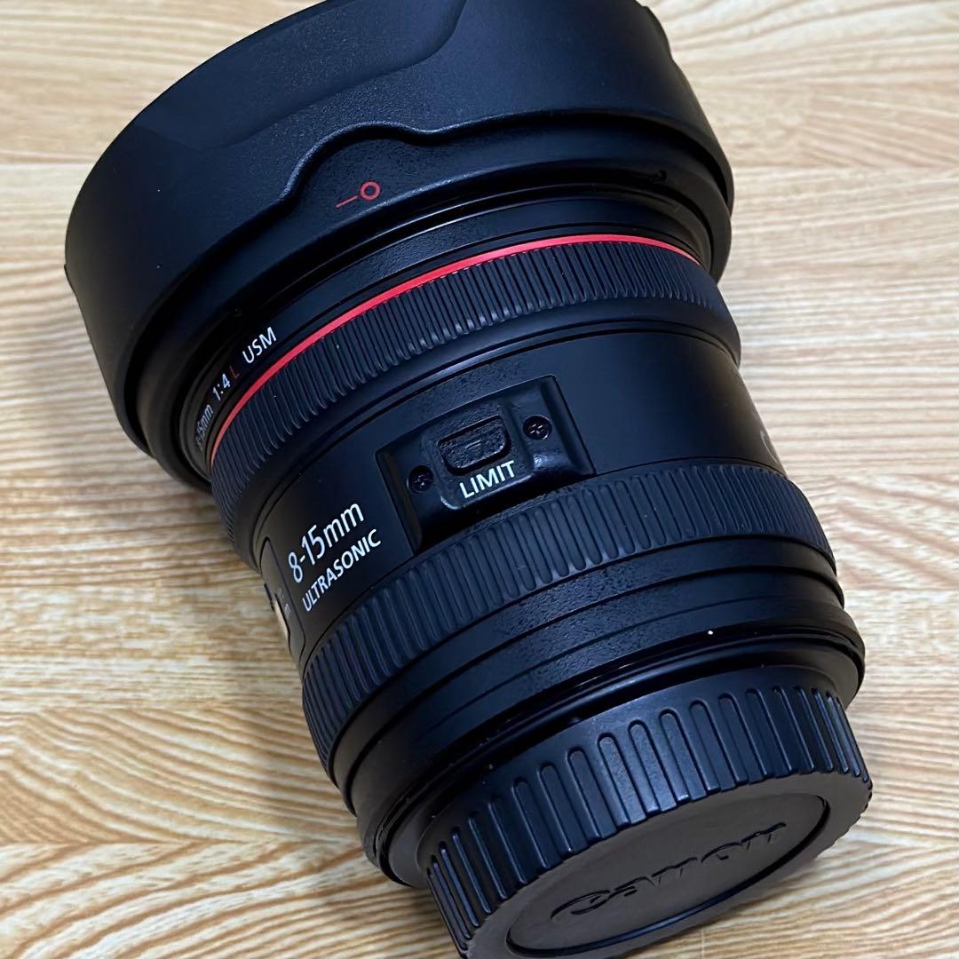 キヤノン EF8-15mm F4Lフィッシュアイ USM