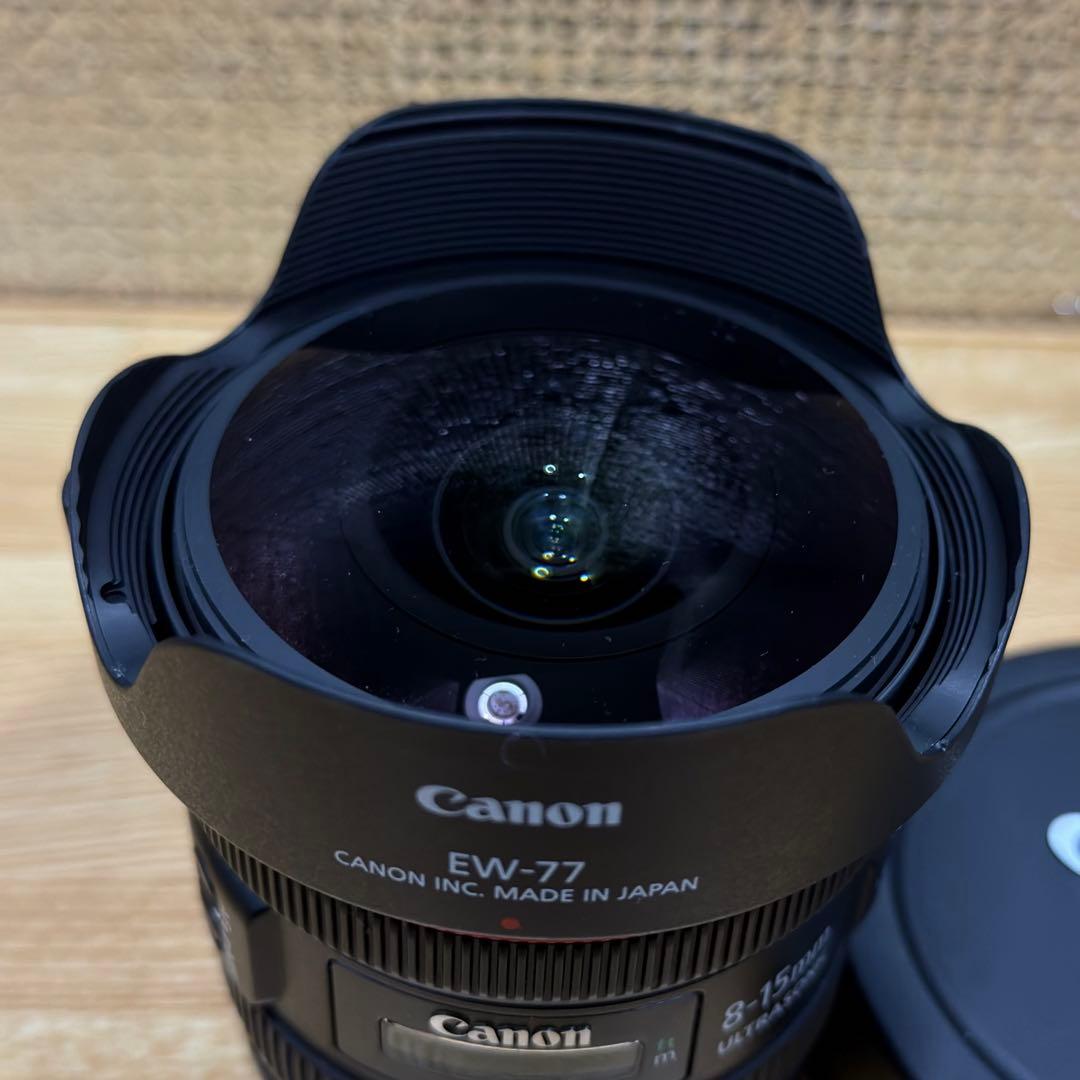 キヤノン EF8-15mm F4Lフィッシュアイ USM