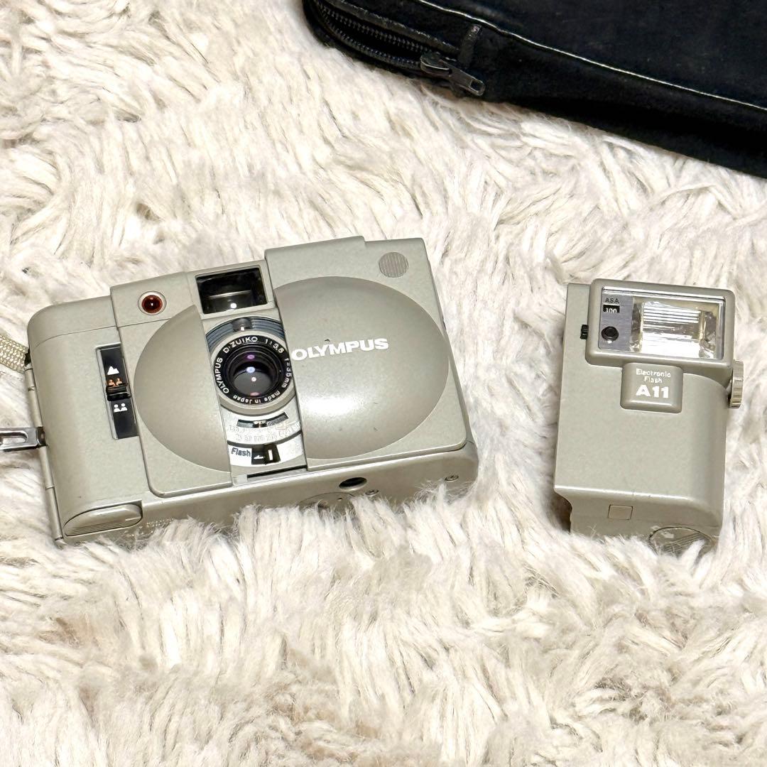 OLYMPUS A1 コンパクトフィルムカメラ ケース付き