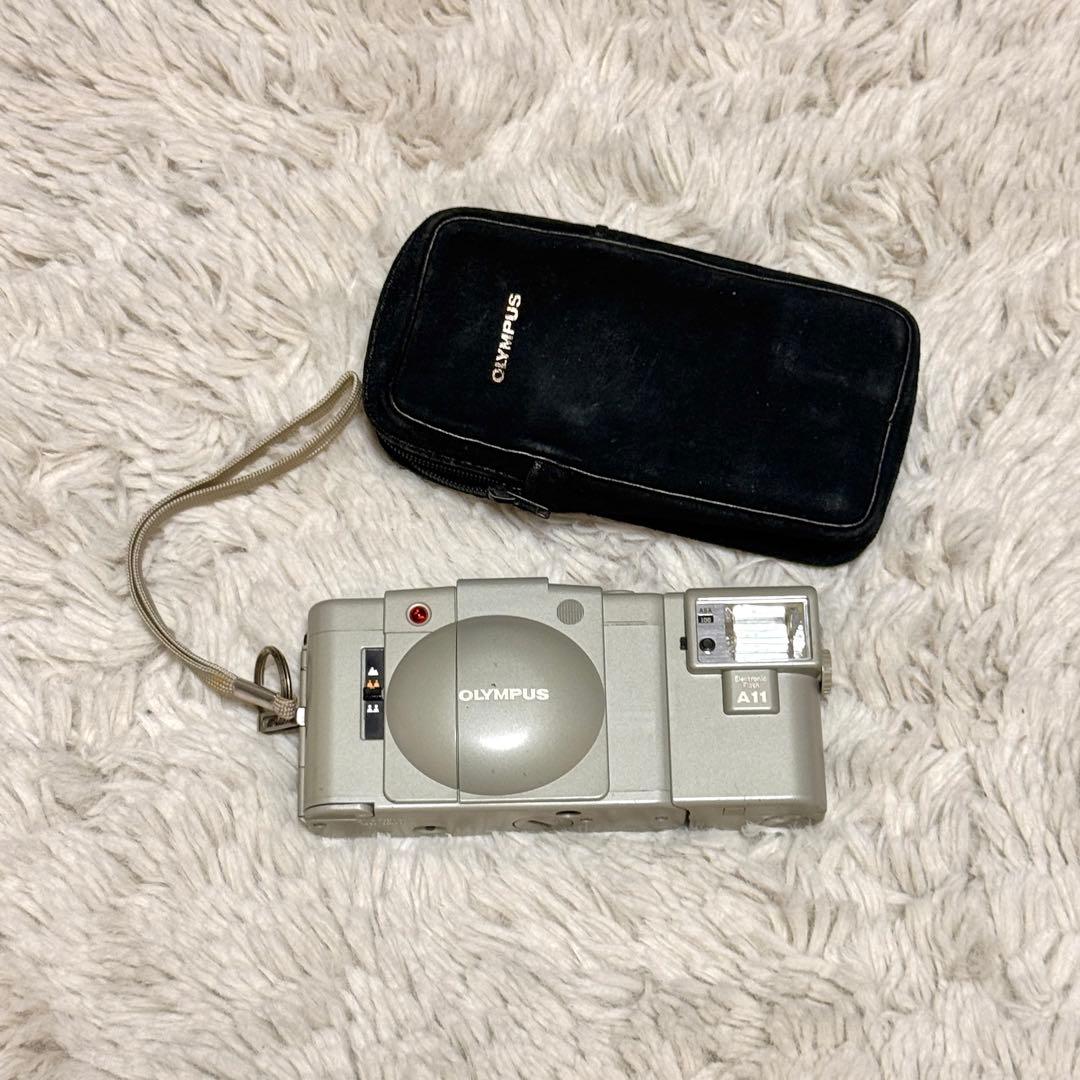 OLYMPUS A1 コンパクトフィルムカメラ ケース付き