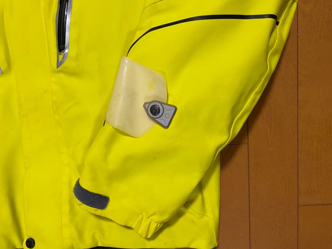 GOLDWIN スキーウェア ジャケット イエロー XL ユーズド