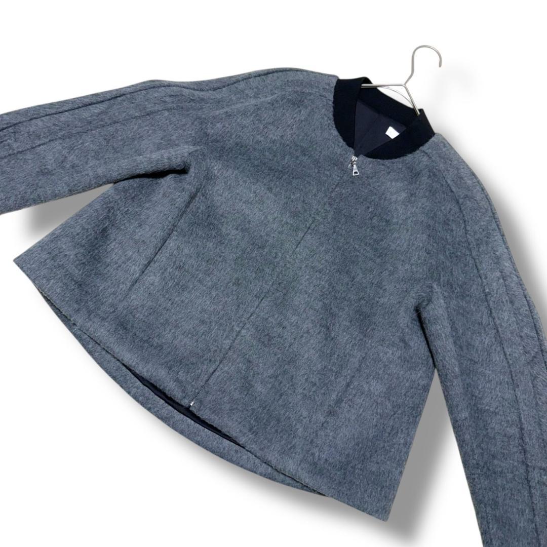 FOXEY 系列 ADEAM ふわふわショートシャギーコート ボンバージャケット