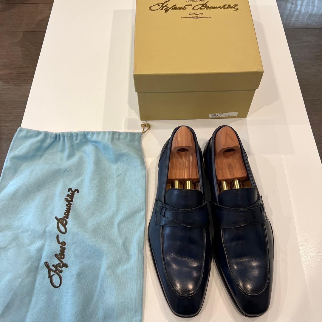 【近日削除】超美品_ stefano branchini ローファー（革靴）