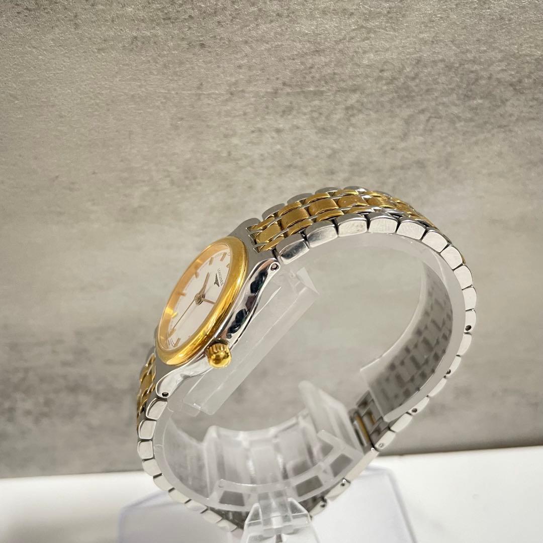 稼働品　LONGINES ロンジン　フラッグシップ　デイト　コンビカラー　腕時計