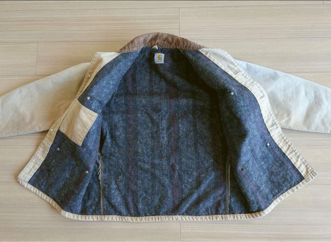 まとうCarhartt 80s chore jacket L