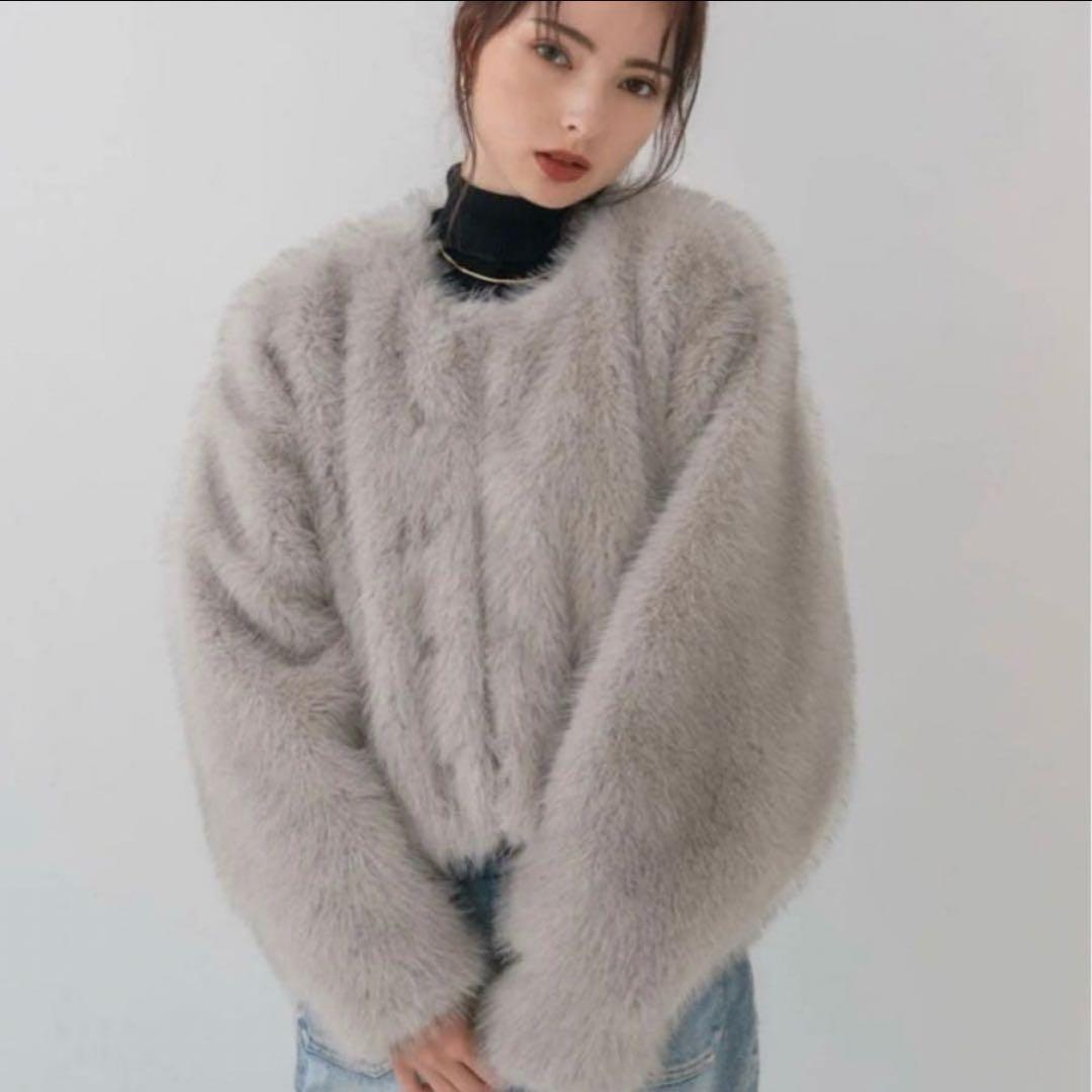 ジャケット・アウター DIANTE PREMIUM ECO FUR JACKET