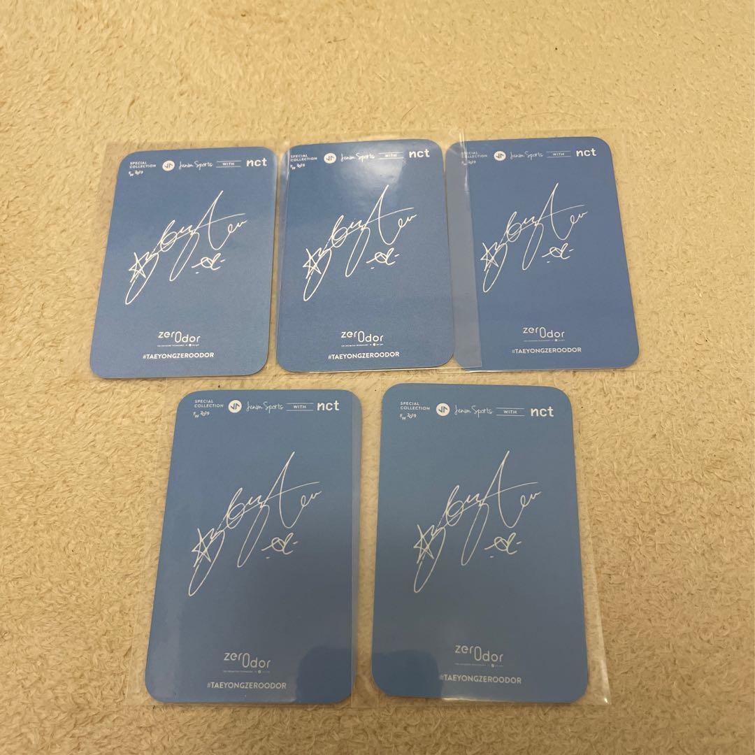 NCT NCT127 テヨン jenim sports トレカ タイ ジェヒョン