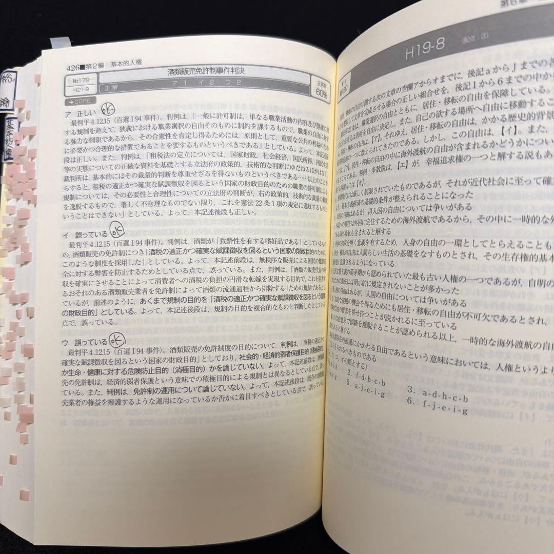 短パフェ　司法試験＆予備試験　短答過去問パーフェクト 全8冊セット 2023年