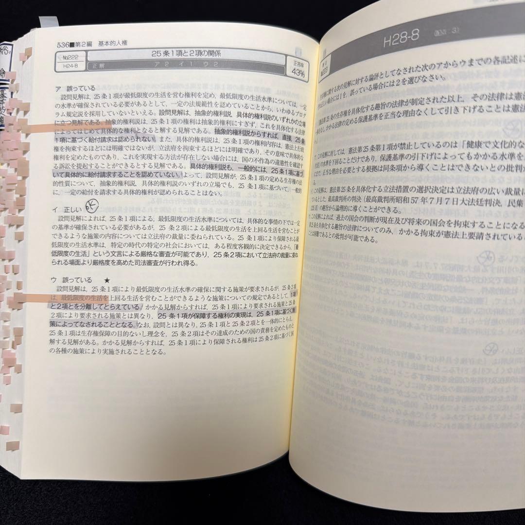 短パフェ　司法試験＆予備試験　短答過去問パーフェクト 全8冊セット 2023年