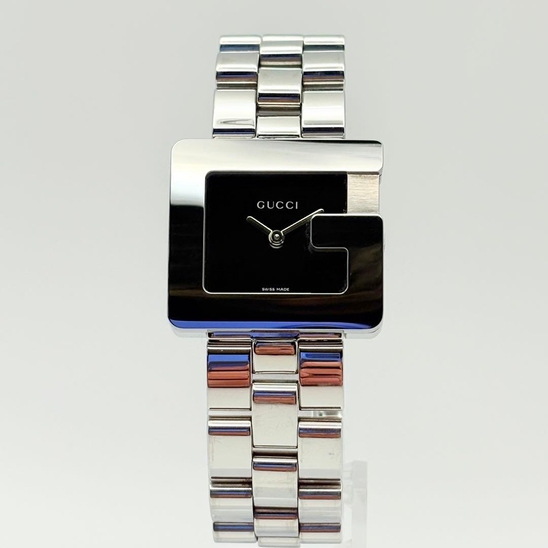 【美品・稼働】新品電池 GUCCI 腕時計 グッチ 3600J シルバー Gロゴ