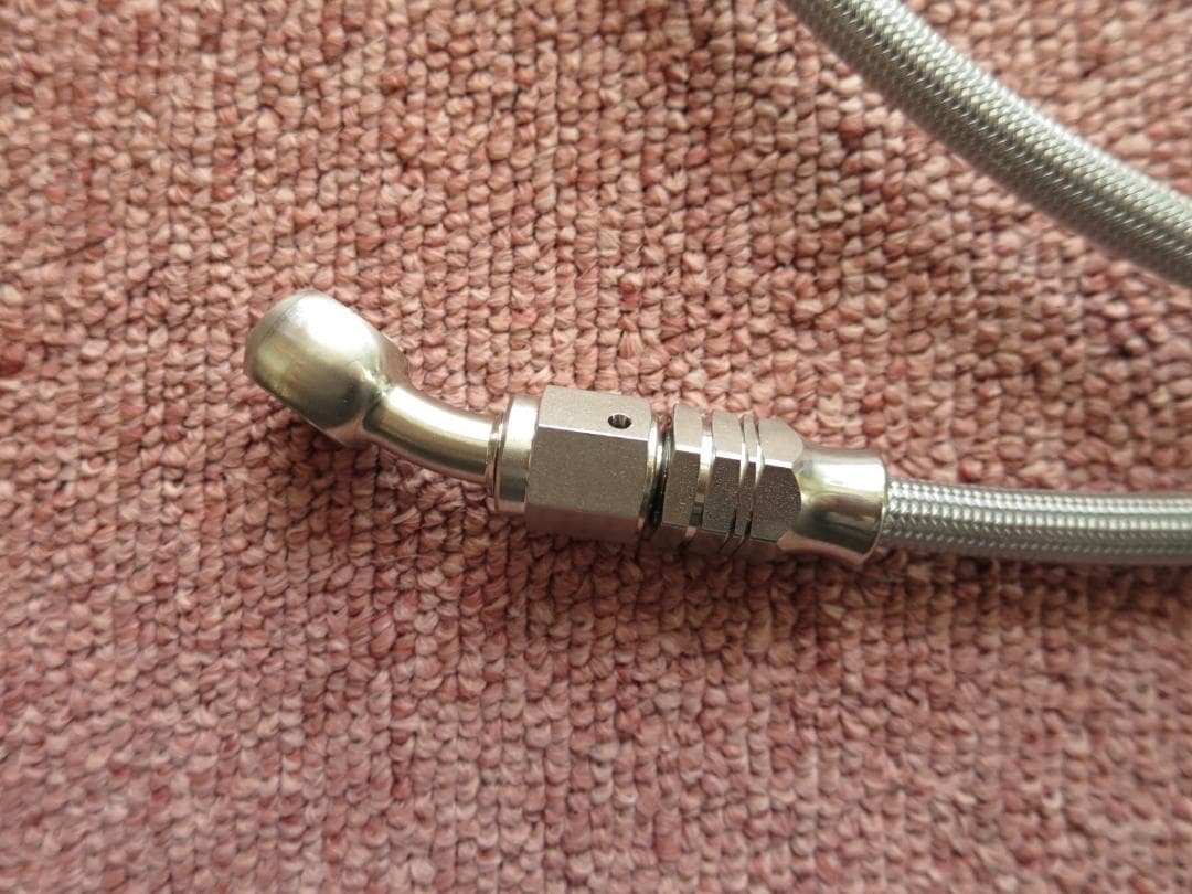 B*J様 ハリケーン　汎用ステンメッシュブレーキホース　90/95cm 2本セッ