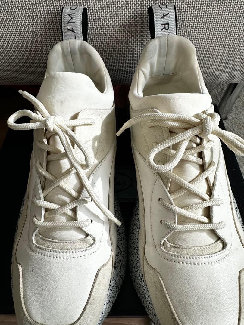 Stella McCartney エクリプス スニーカー アイボリー