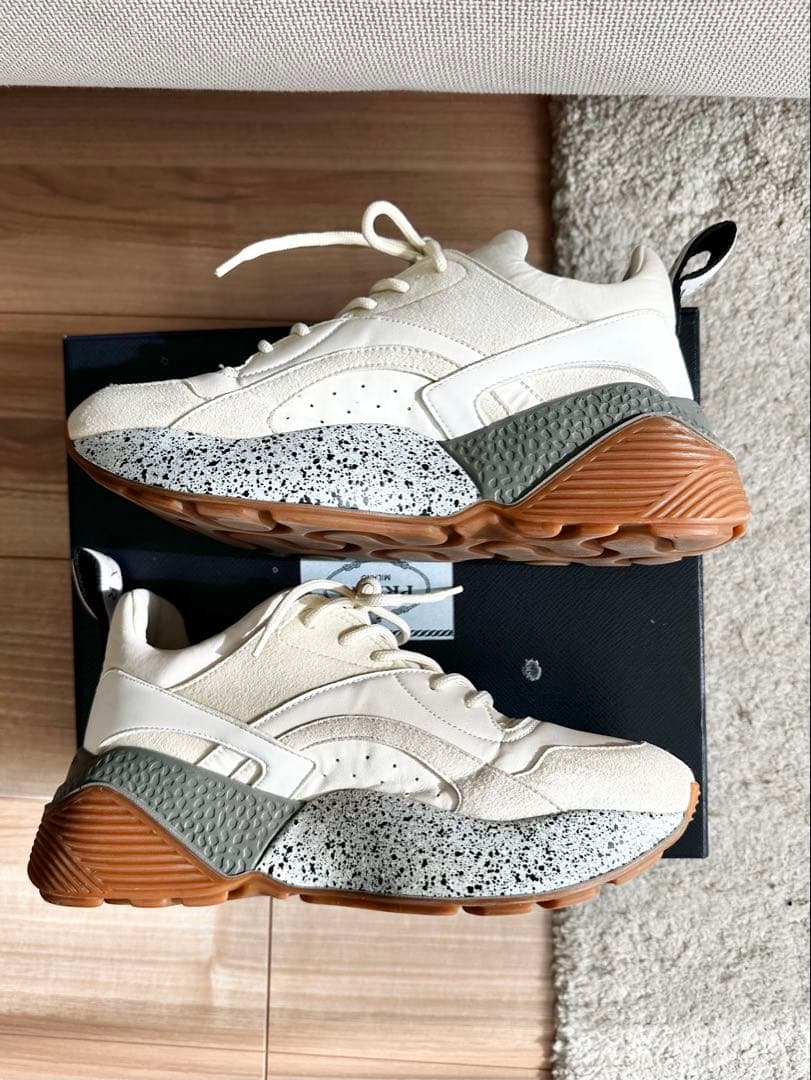 Stella McCartney エクリプス スニーカー アイボリー