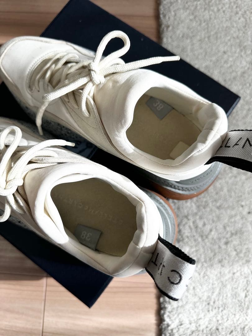 Stella McCartney エクリプス スニーカー アイボリー