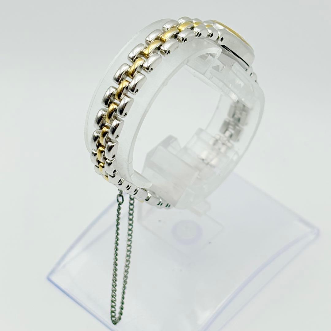 美品 新品電池 SEIKO セイコー 腕時計 コンビカラー レディース オーバル