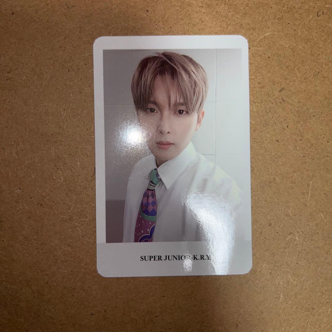 superjunior KRY アルバム トレカ リョウク