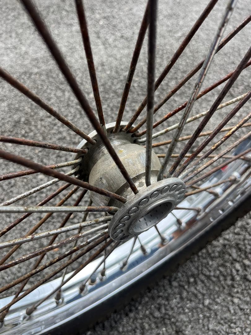 ビンテージ スプールハブ ホイール チョッパー パンヘッド ナックルヘッド