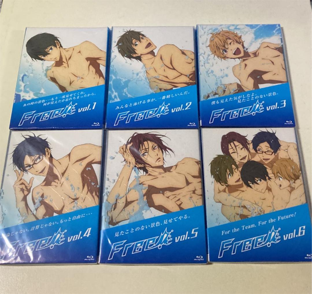 Free 1期 Blu-ray 初回版 6巻セット 京アニショップ 特典付き