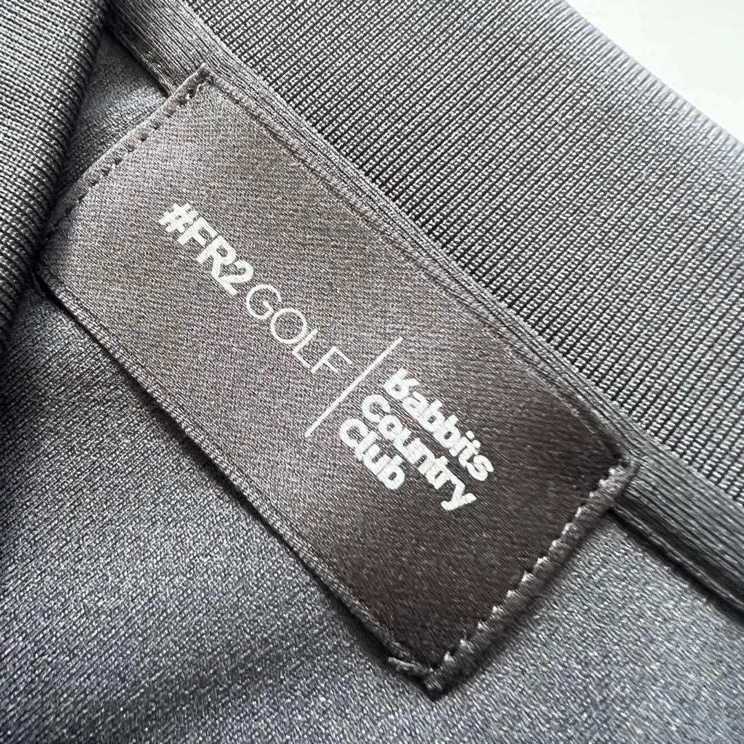 FR2 GOLF エフアールツーゴルフ　メンズ　バッグロゴ　ポロシャツ　L ロゴ