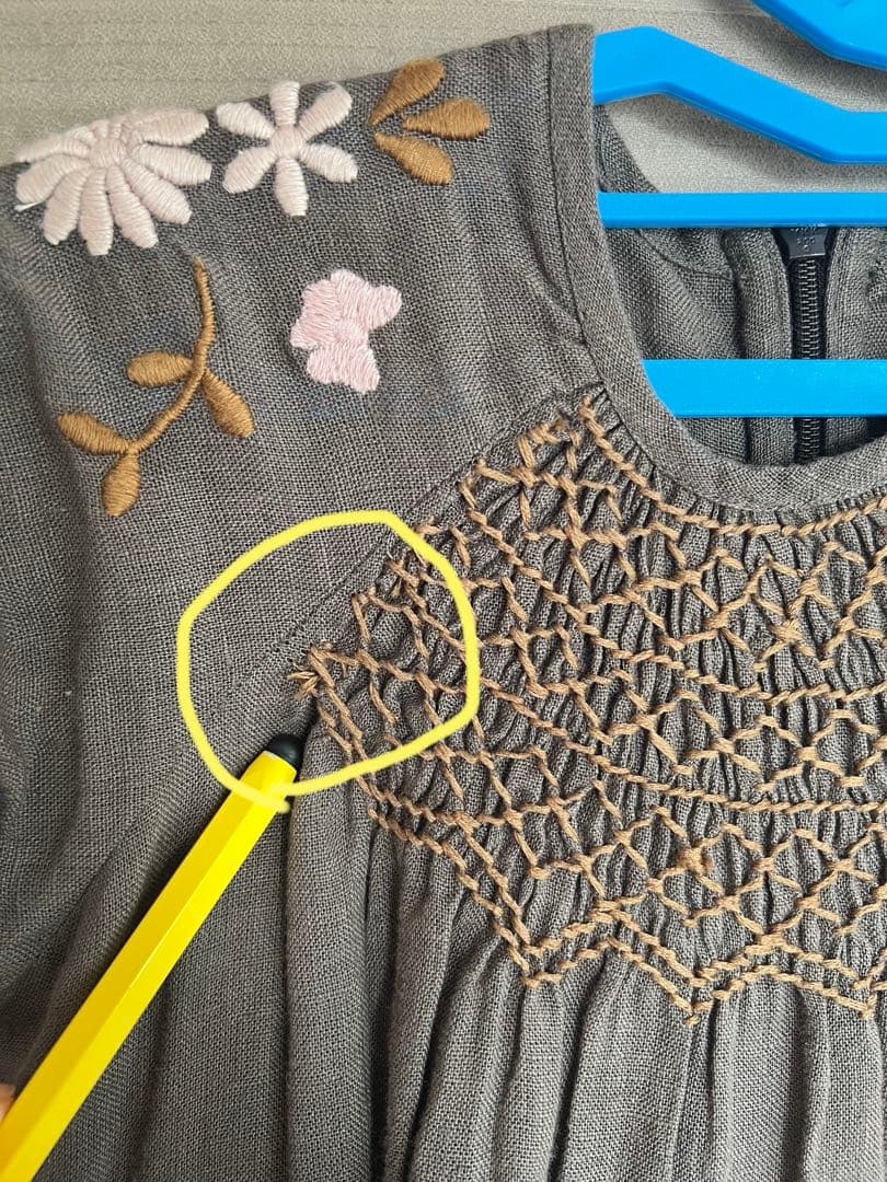 ワンピース 24Ss Apolina Maren dress wren 5-7y