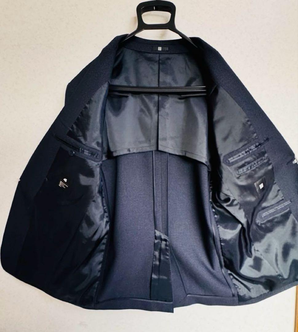 【極美品・完売色】スーツセレクト 4S 3ピース　高機能　スーツ AB5 通年可