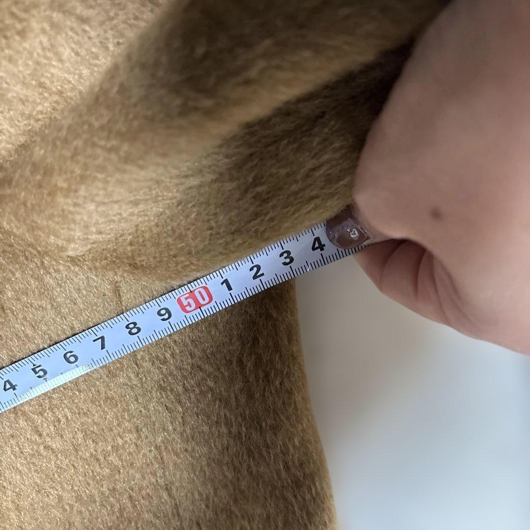 ÉTONNÉ ブラウン ダブルブレスト チェスターコート