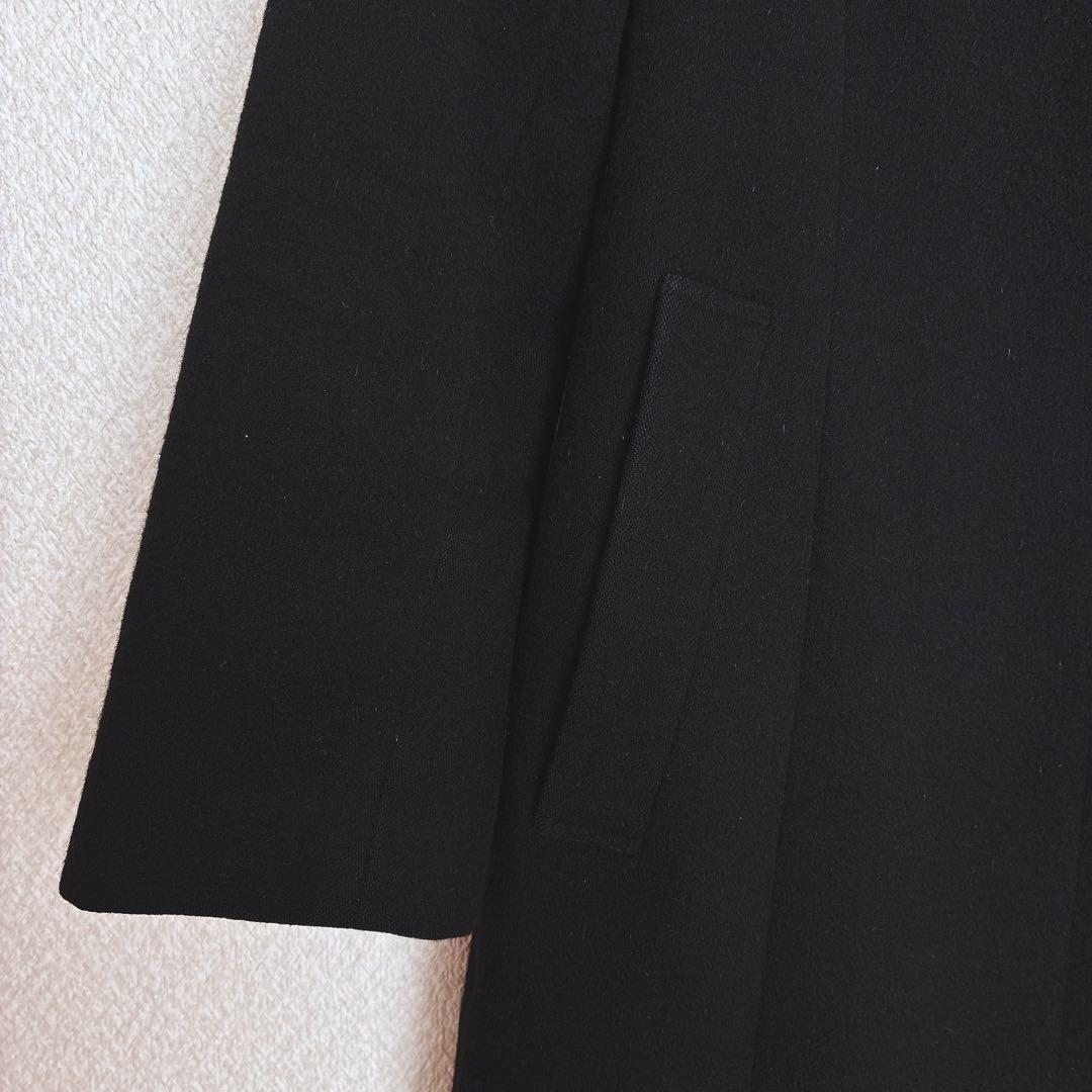 希少✨ BURBERRY バーバリー ブルーレーベル アンゴラ チェック コート