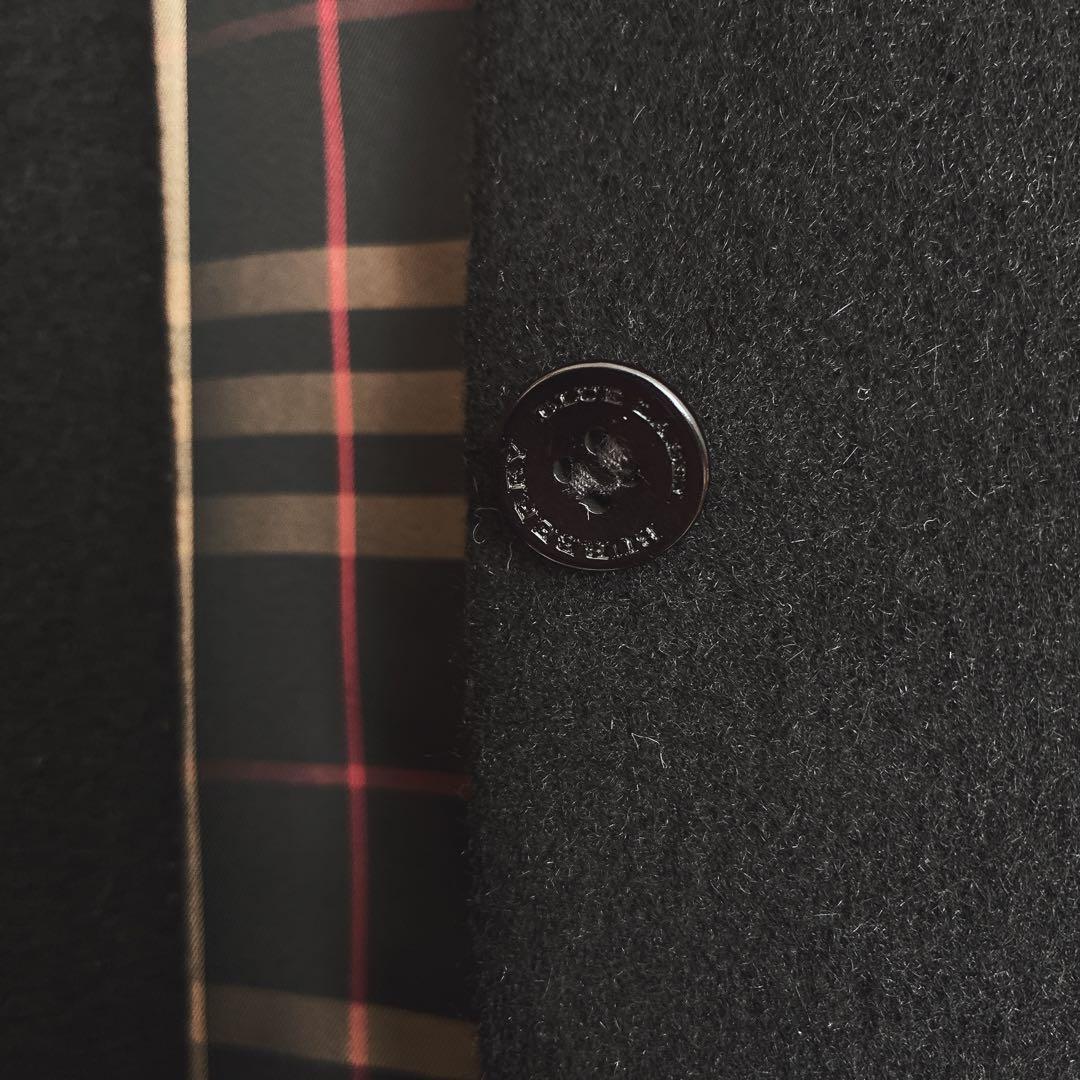 希少✨ BURBERRY バーバリー ブルーレーベル アンゴラ チェック コート