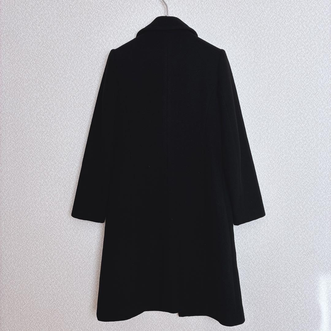 希少✨ BURBERRY バーバリー ブルーレーベル アンゴラ チェック コート