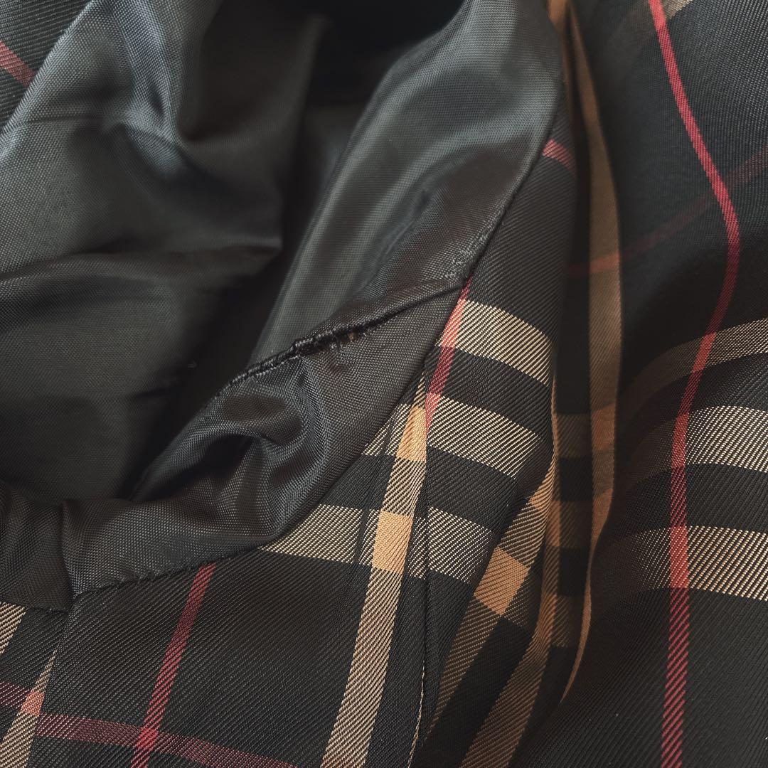 希少✨ BURBERRY バーバリー ブルーレーベル アンゴラ チェック コート