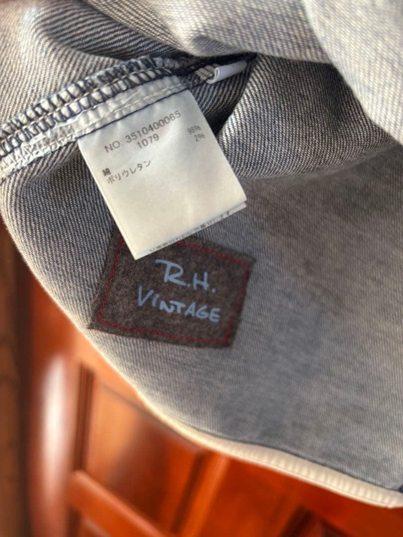 R.H.VINTAGE ロンハーマン　デニム　トップス