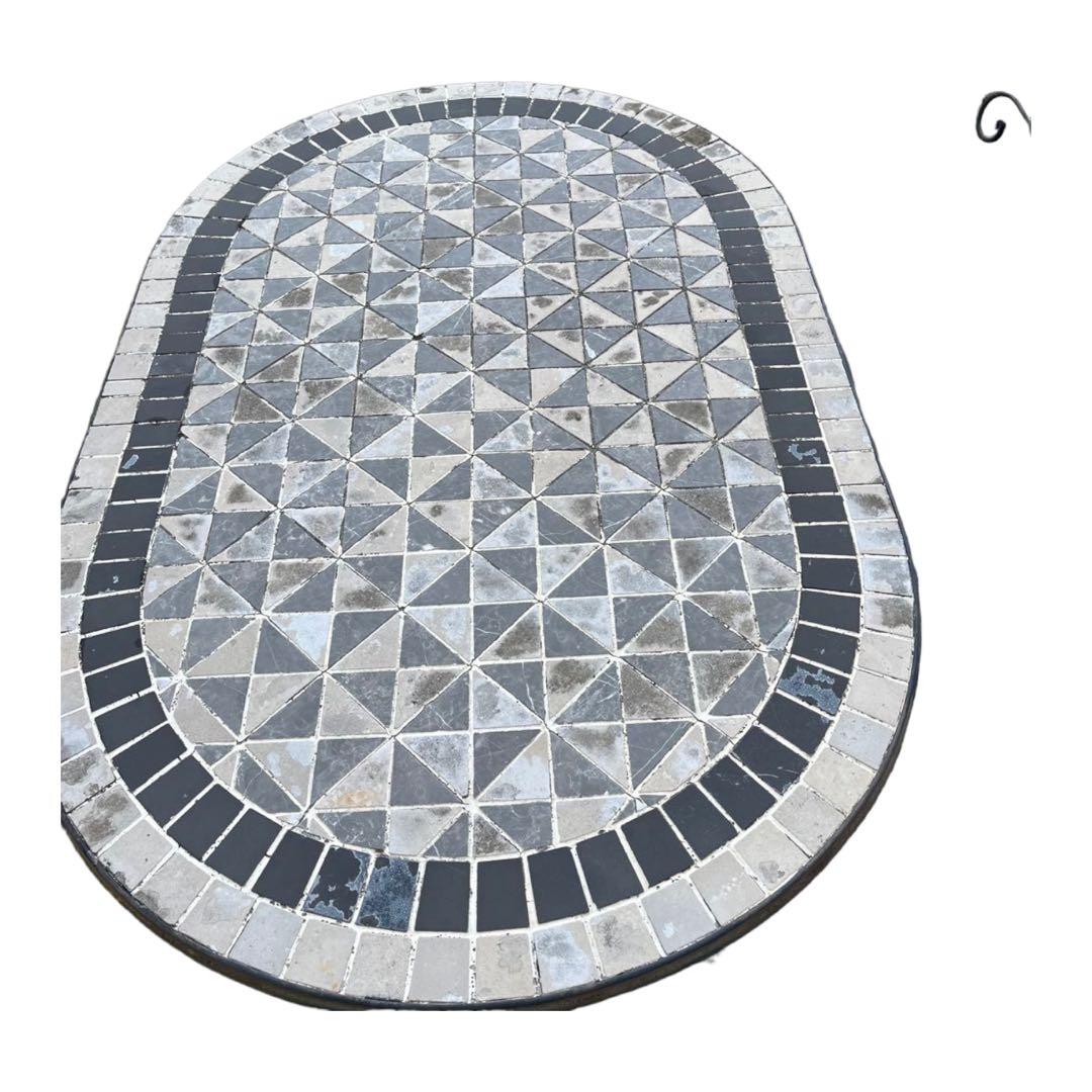 台風セール！ガーデンテーブルと専用椅子4脚セット