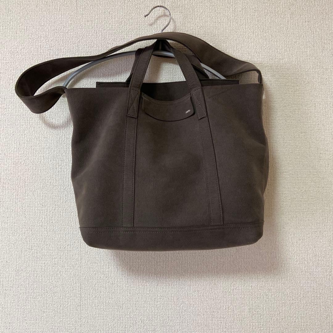 【美品】 zattu KINAX グラファイト トートバッグ　2WAY