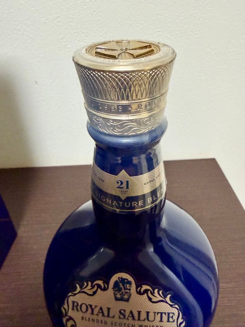 【未開封箱付】ロイヤルサルート 21年 陶器 700ml