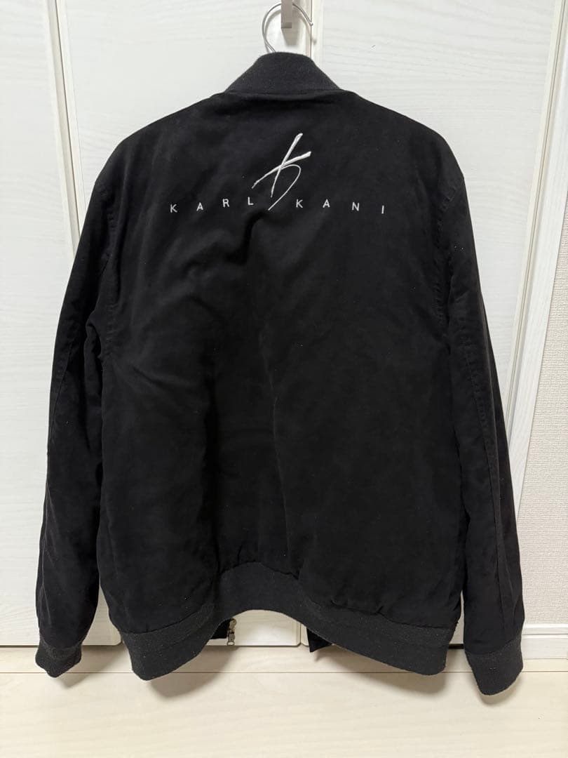 KARL KANI ブラック MA-1ジャケット メル12661