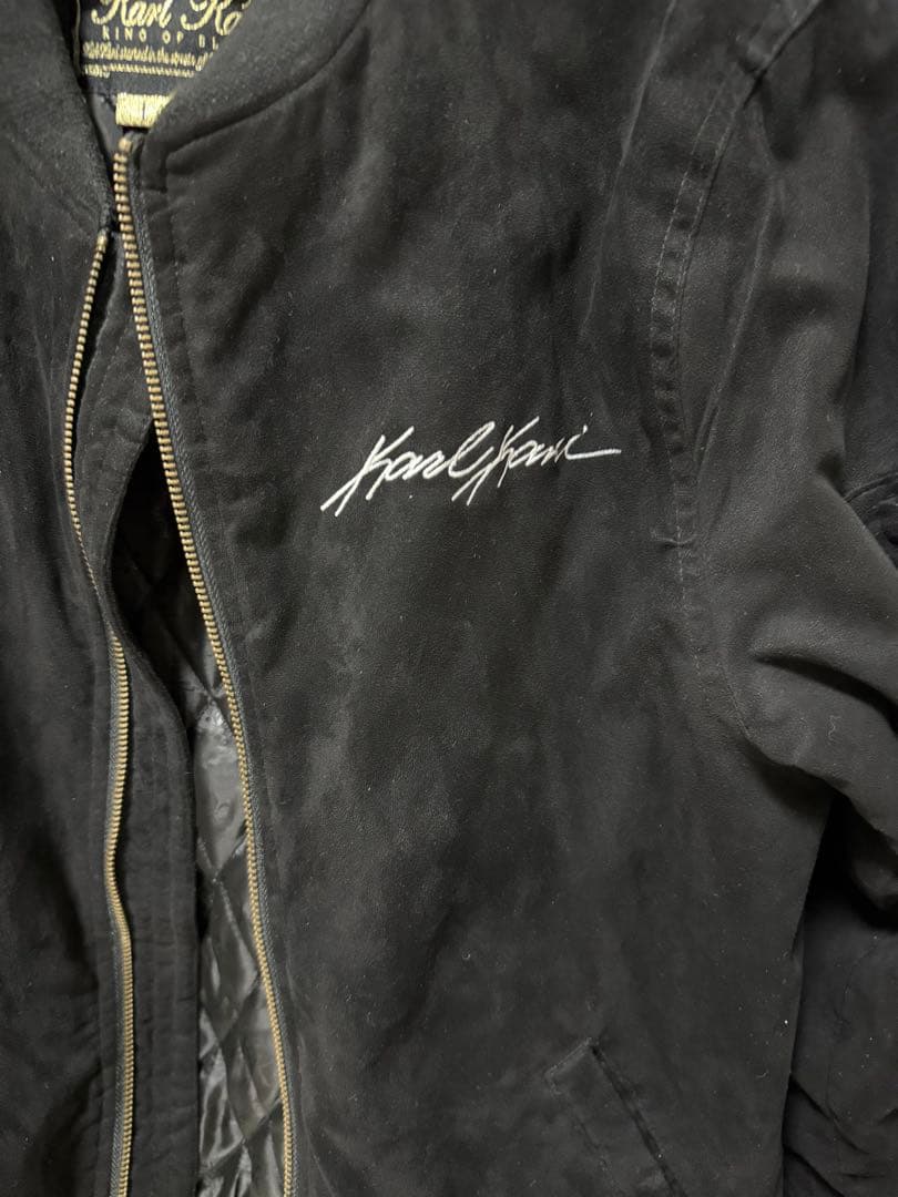 KARL KANI ブラック MA-1ジャケット メル12661