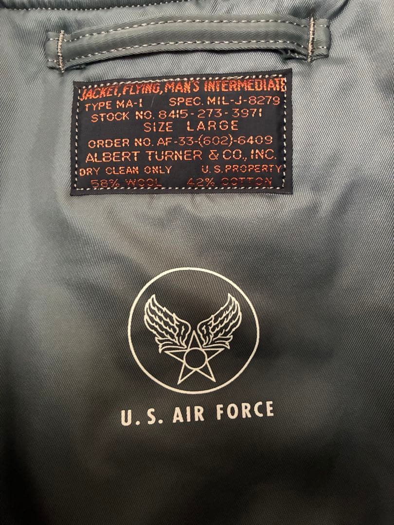 Buzz Rickson'sバズリクソンズ MA-1 BR14900 LARGE