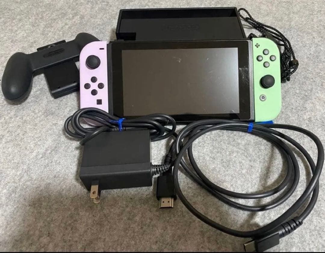 Nintendo Switch 本体 ミントグリーン・ラベンダー　珍しい色カラー