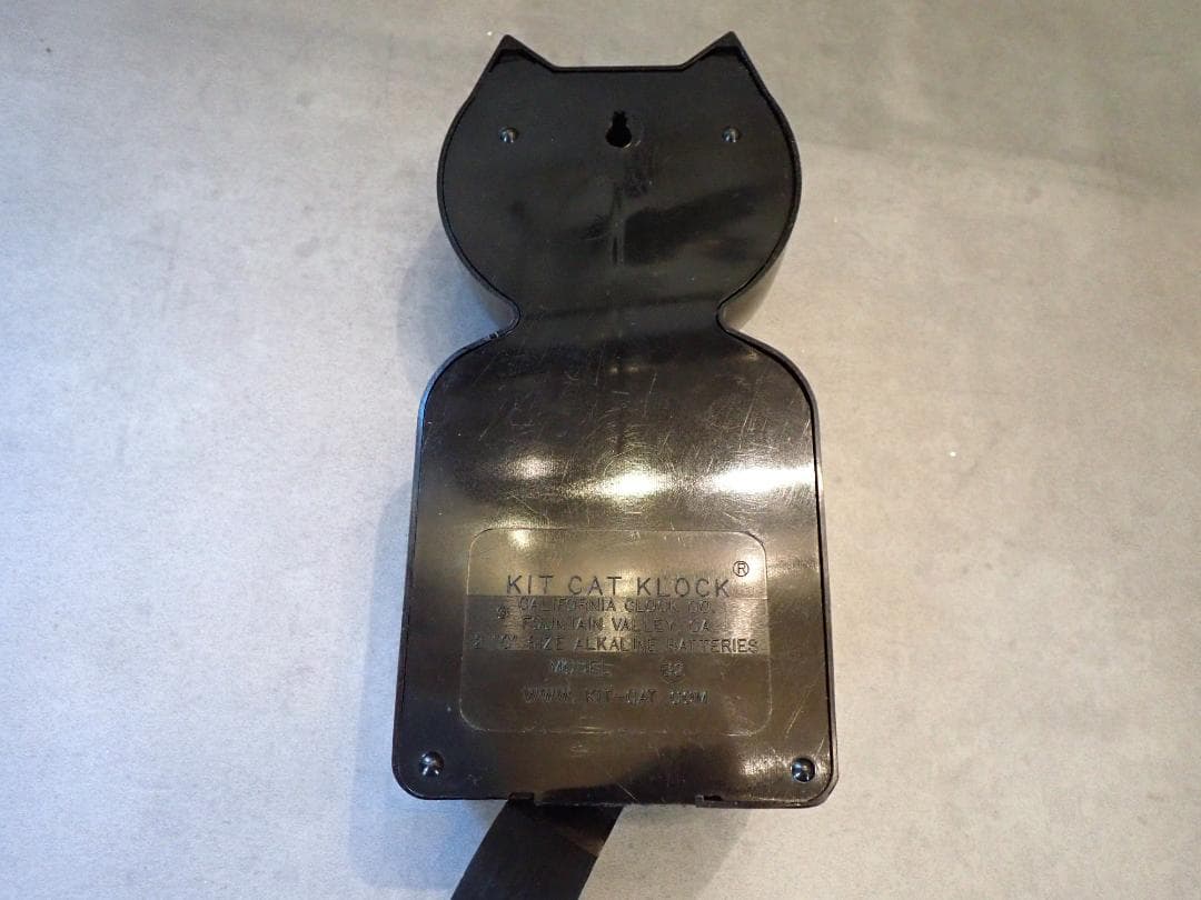 kit cat clock ビンテージ壁掛け時計(ジャンク品)キャット&ドック