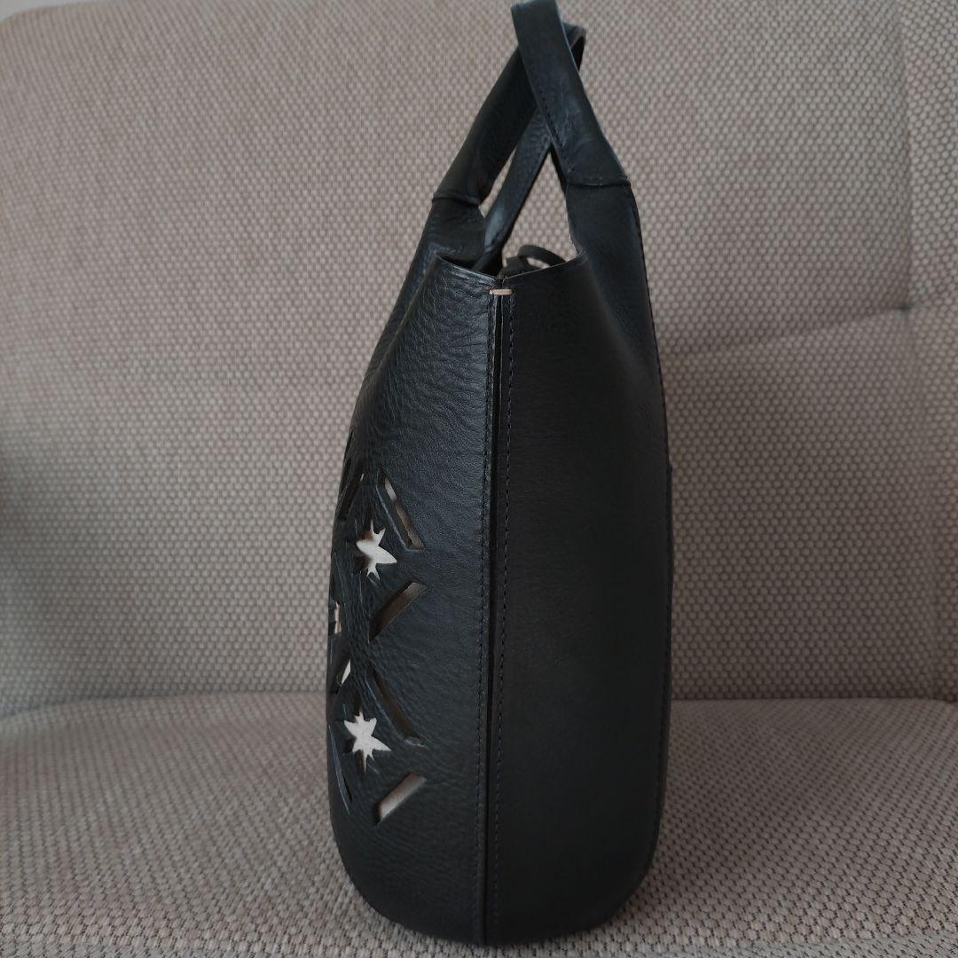 gentenゲンテンカットカットワークキリコ　トートバッグ