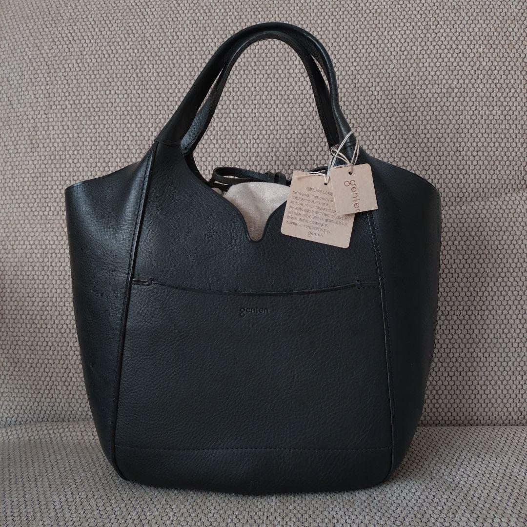 gentenゲンテンカットカットワークキリコ　トートバッグ