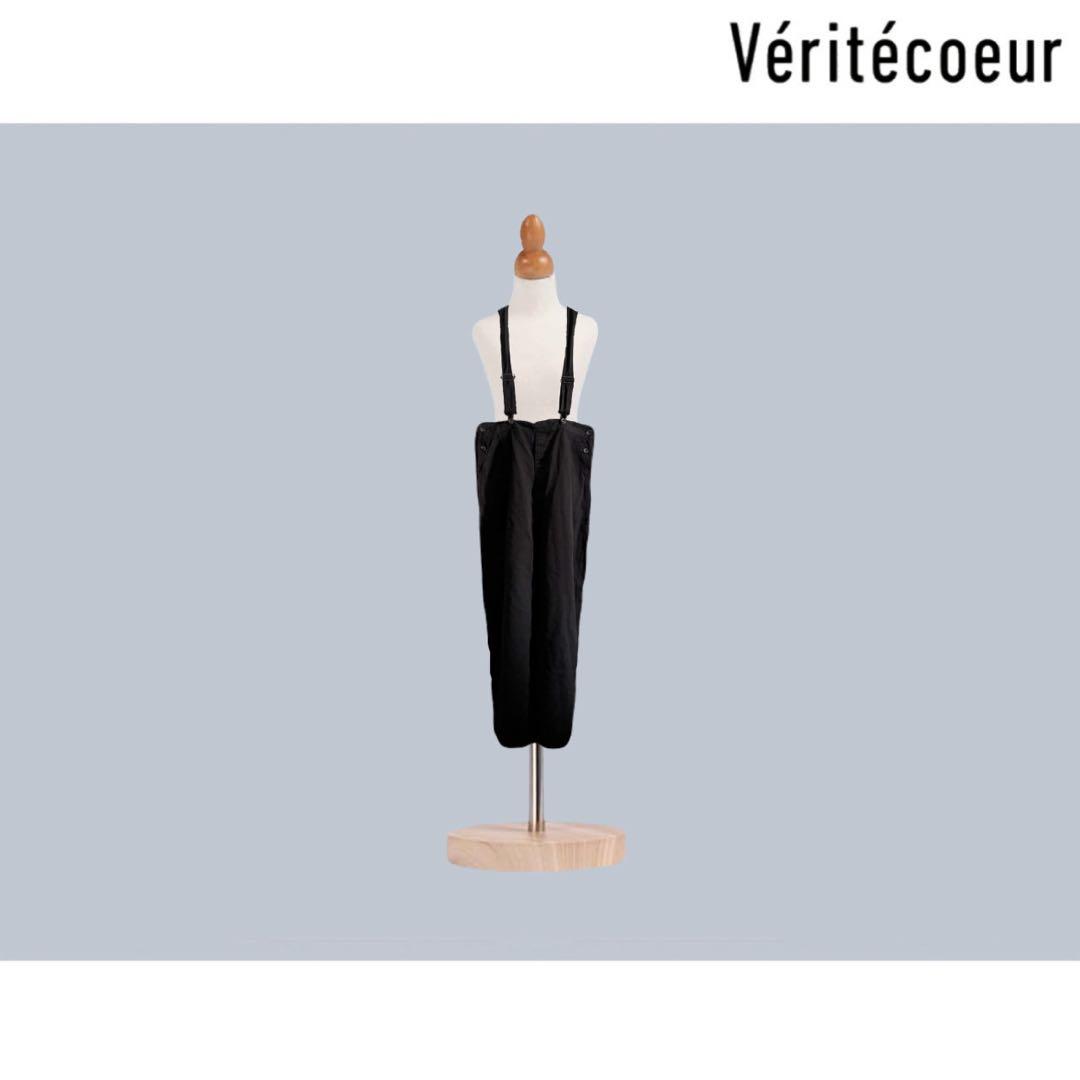 【Veritecoeur】 VC-2647 ウォッシュアウトオーバーオール