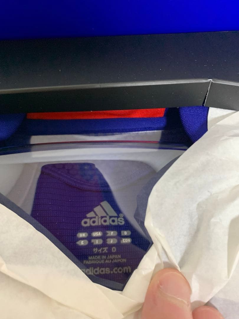 日本代表ユニフォーム　オーセンティック　box付き　新品　Oサイズ
