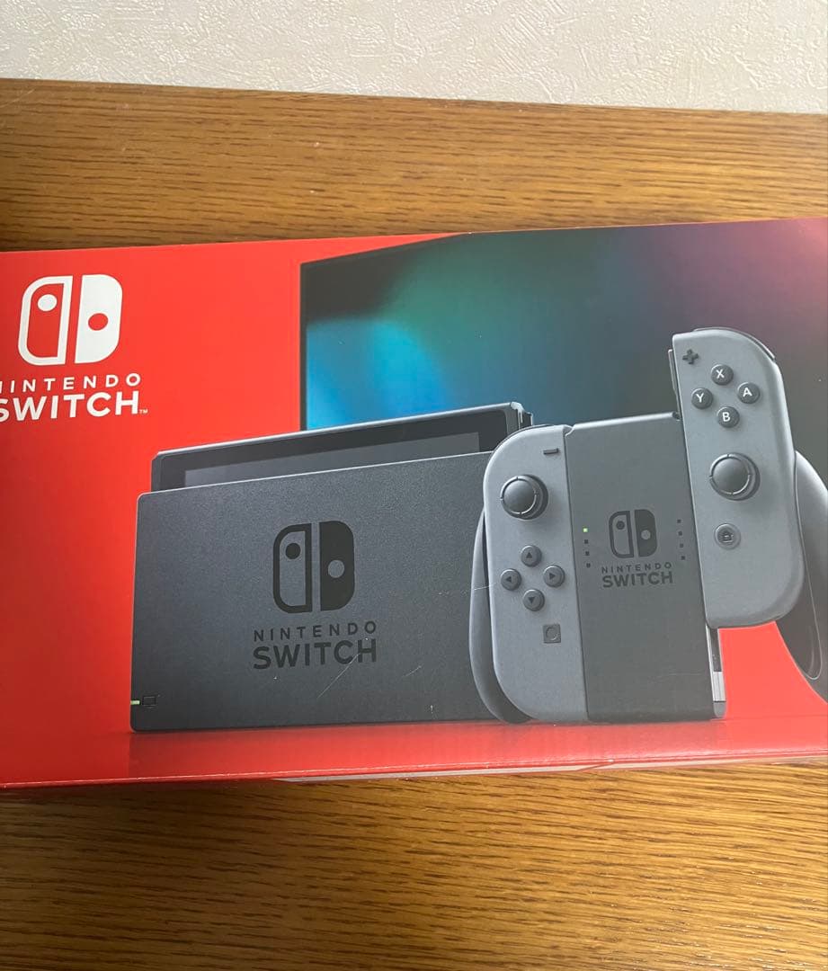 Nintendo Switch 本体（ジョイコン グレー）箱付き
