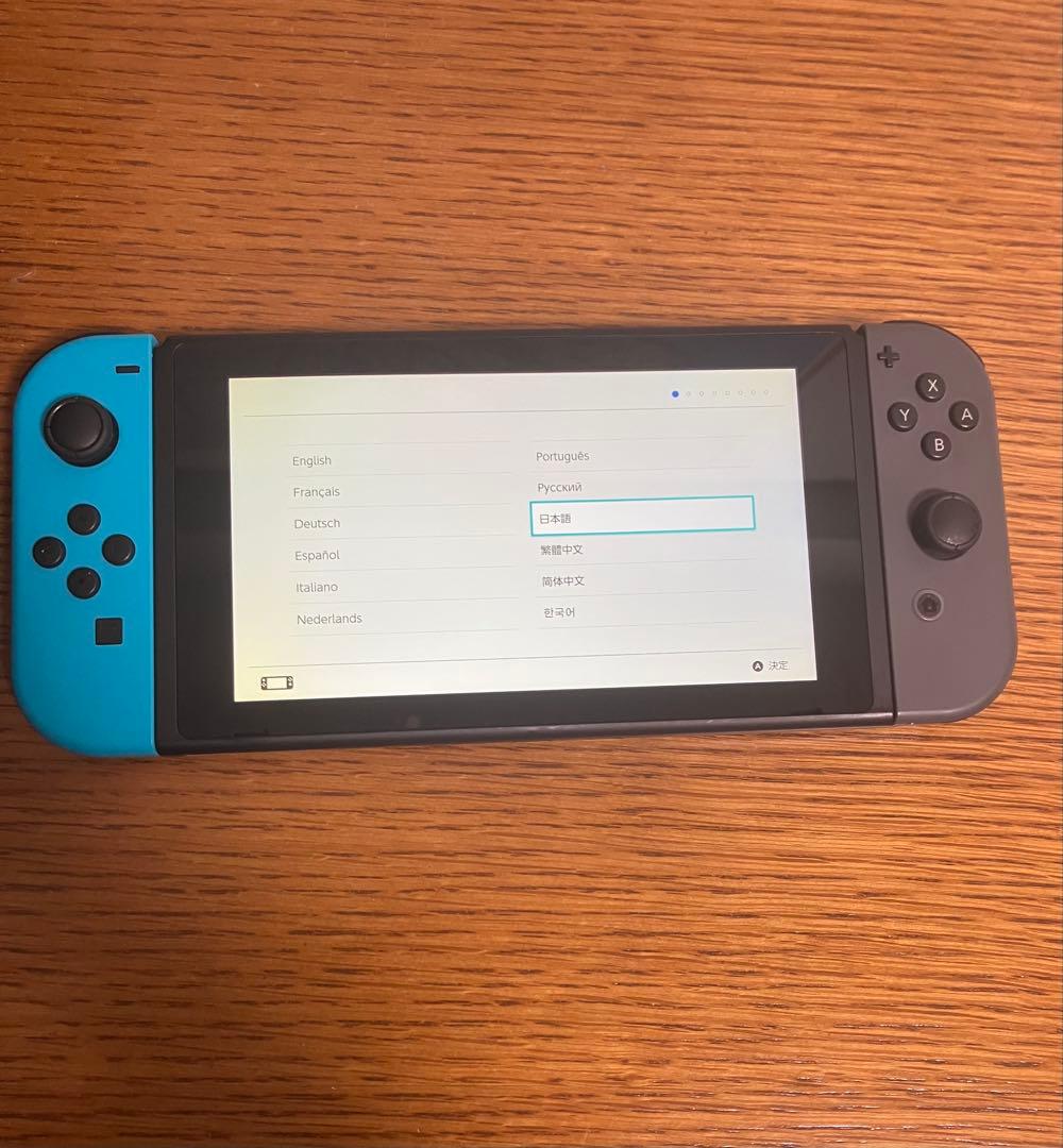 Nintendo Switch 本体（ジョイコン グレー）箱付き